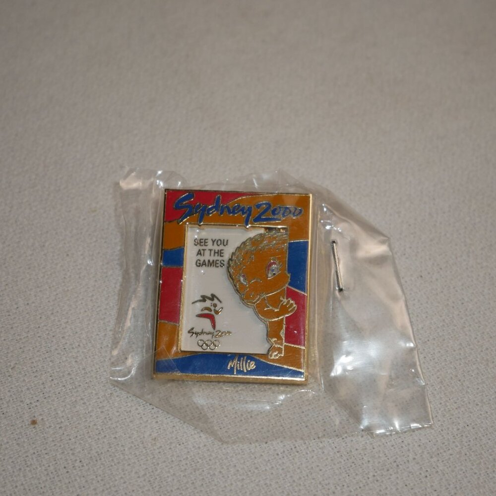 Sydney 2000 Olympics Millie Pin Badge "See You At The Games" Collectors Item - Picture 2 of 3